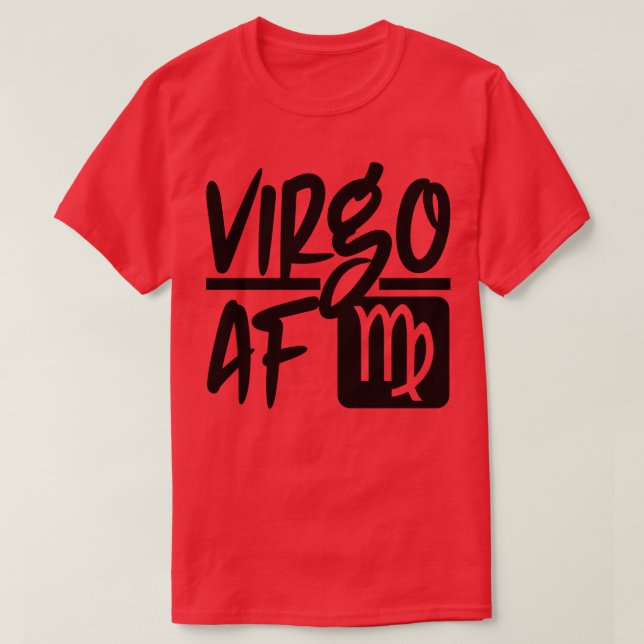Camiseta Virgo AF 3 (Diseño del anverso)