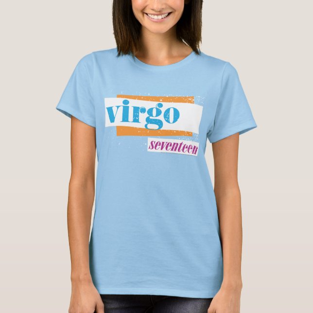 Camiseta Virgo Aqua (Anverso)