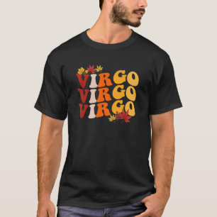 Camiseta Virgo Chica Zodiac Rótulo Astrología Caída Vibes O