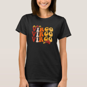 Camiseta Virgo Chica Zodiac Rótulo Astrología Caída Vibes O