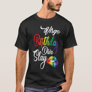 Camiseta Virgo Cumpleaños Diva Slay Zodiac Nacida En Agosto