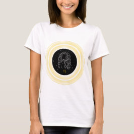 Camiseta Virgo del elemento de la Tierra del Zodiaco