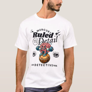 Camiseta Virgo: detective de detalles regido por mercurio