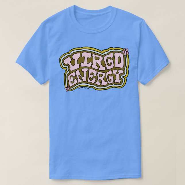 Camiseta Virgo Energy (Diseño del anverso)