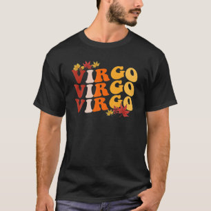 Camiseta Virgo Girl Zodiac Sign Astrology Fall Vibes Autumn