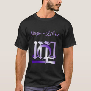 Camiseta Virgo Libra Cusp Zodiac Horoscopio