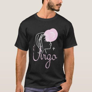 Camiseta Virgo Personalidad Astrología Rótulo Zodiaco Horos