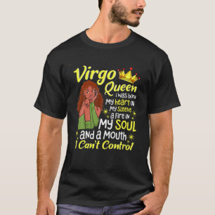 Camiseta Virgo Queen Soy Un Cumpleaños Más Fuerte Para Las 