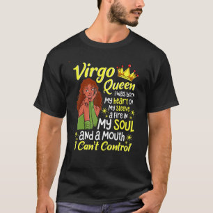 Camiseta Virgo Queen Soy Un Cumpleaños Más Fuerte Para Las