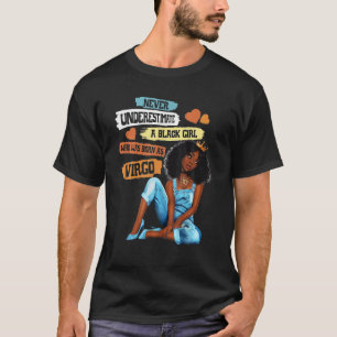 Camiseta Virgo Queen Soy Un Regalo De Cumpleaños Más Fuerte