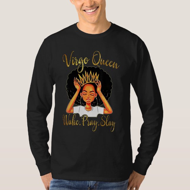 Camiseta Virgo Queens Are Born In August 23  September 22 (Anverso)