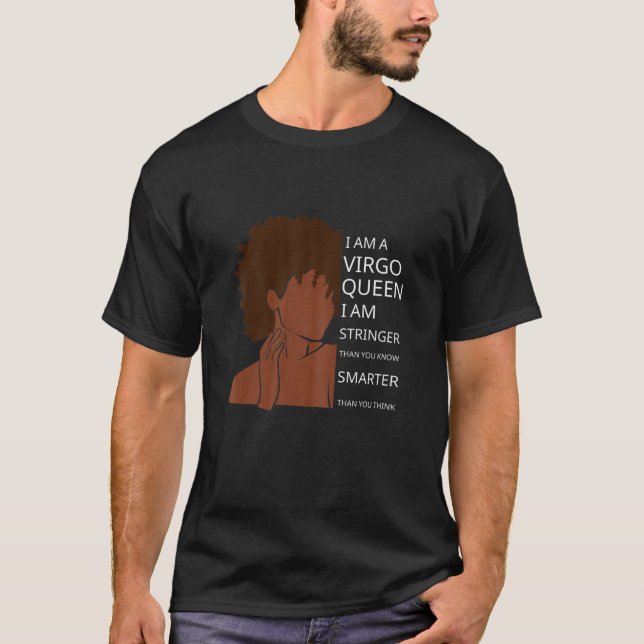 Camiseta Virgo Reina de las mujeres Soy un regalo de cumple (Anverso)