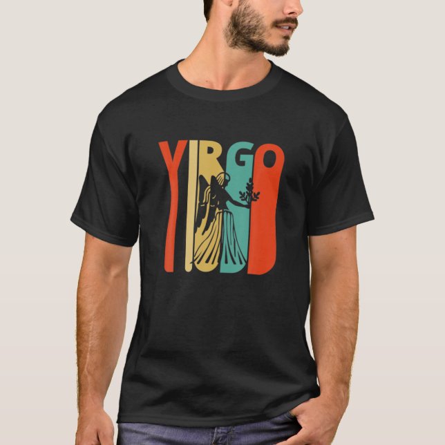 Camiseta Virgo Retro Vintage (Anverso)