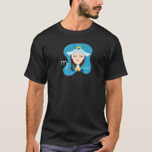 Camiseta Virgo Rótulo Astrología Virgo Rótulo Zodiac Maiden