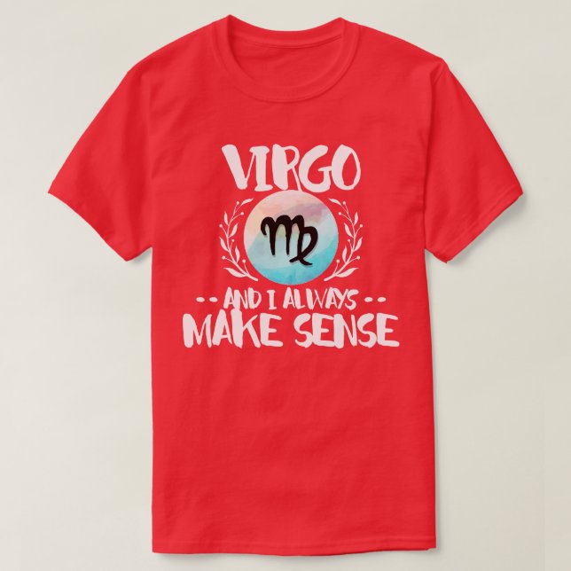 Camiseta Virgo Y Siempre Lo Sentimos (Diseño del anverso)
