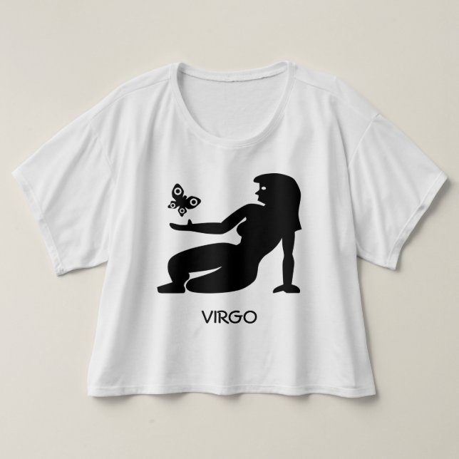 Camiseta Virgo Zodiac (Diseño del anverso)