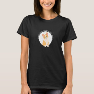Camiseta Virgo Zodiac Rótulo Perro Corgi Astrología Estétic