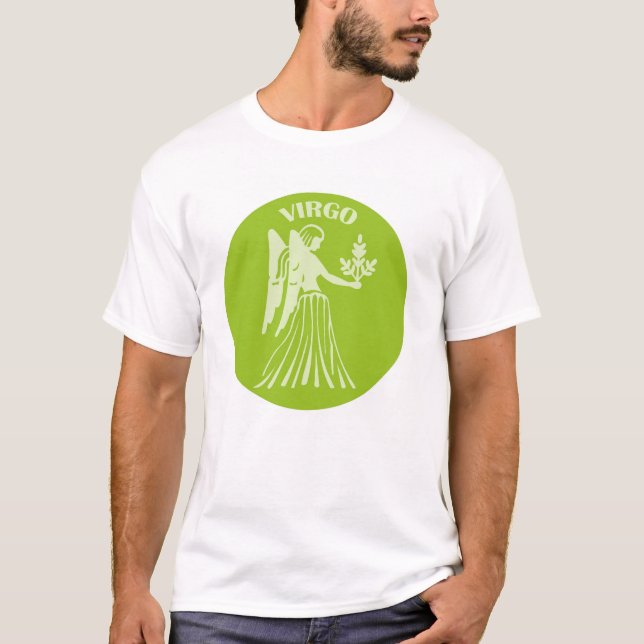 Camiseta Virgo, Zodiac Sign, Horoscope, Astrology (Anverso)