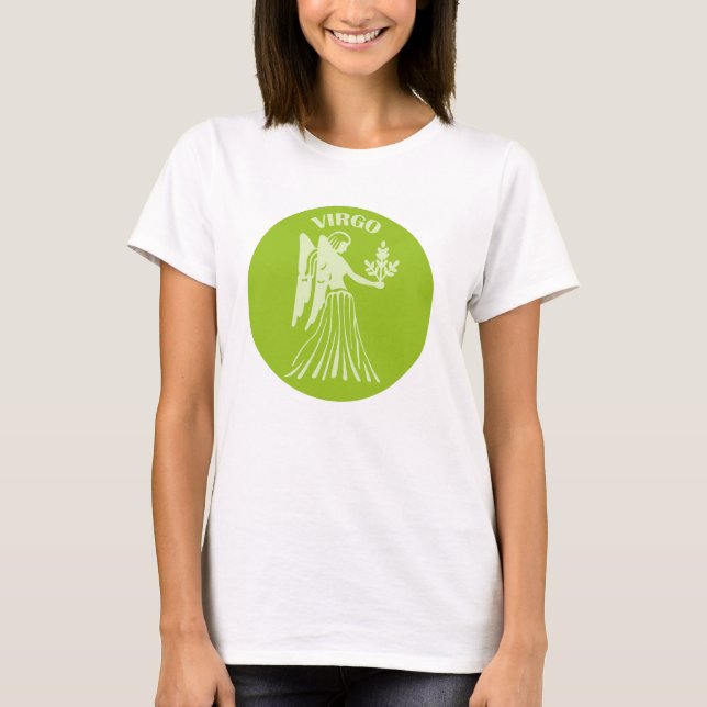 Camiseta Virgo, Zodiac Sign, Horoscope, Astrology (Anverso)