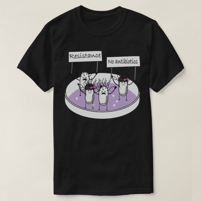 Camiseta virología 7 (Diseño del anverso)