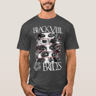 Camiseta Virtual Blacks Veils Art Birds Band Music Legend 8