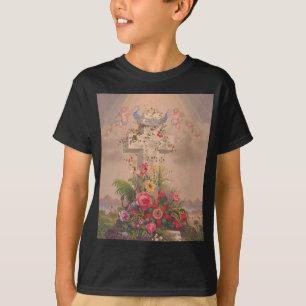 Camiseta virtudes teológicas Fe, Esperanza y Caridad