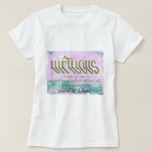 Camiseta Virtuous (Diseño del anverso)