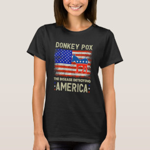Camiseta Viruela de burro La enfermedad que destruye Améric