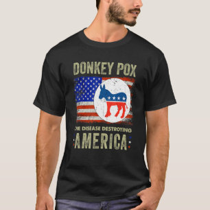 Camiseta Viruela de burro La enfermedad que destruye la ban