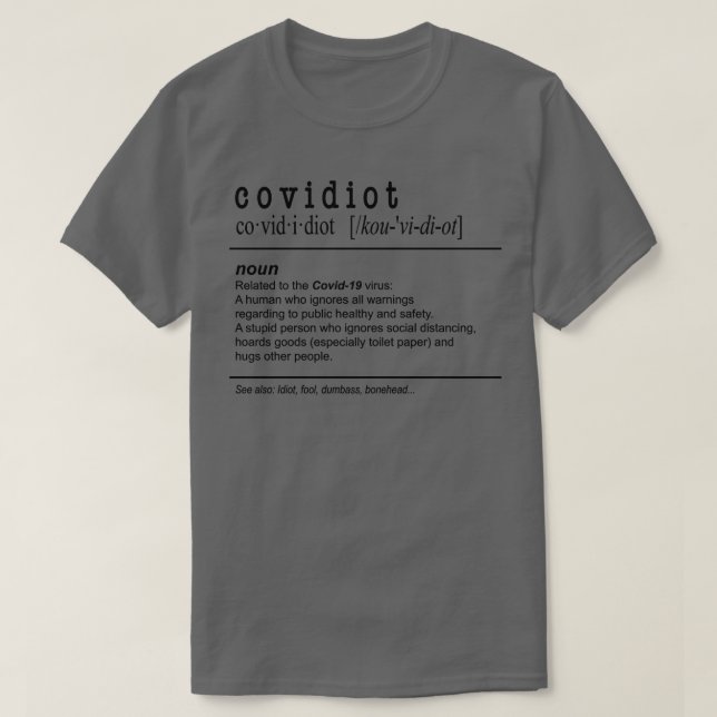 Camiseta Virus CovNoun (Diseño del anverso)