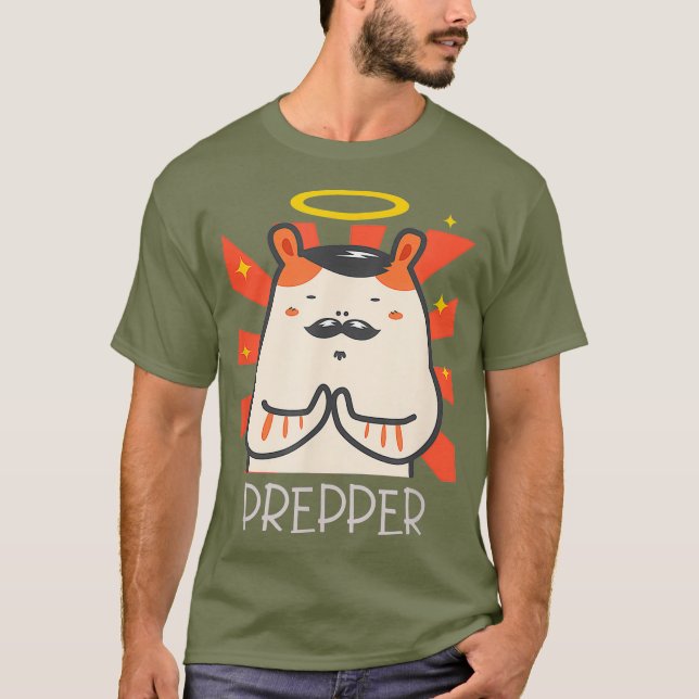 Camiseta Virus de compras de hámster previo (Anverso)