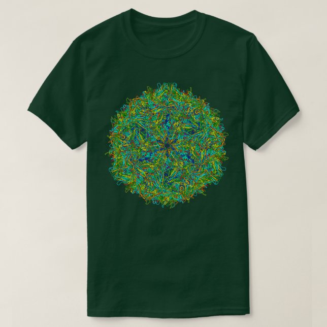 Camiseta Virus de la polio (Diseño del anverso)
