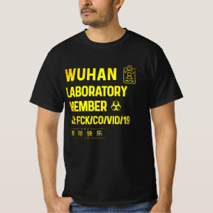 Camiseta Virus del laboratorio Wuhan wuhan
