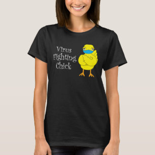 Camiseta Virus Fighting Chick
