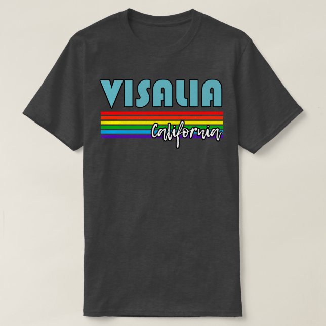 Camiseta Visalia California Pride Visalia LGBT Gift S (Diseño del anverso)