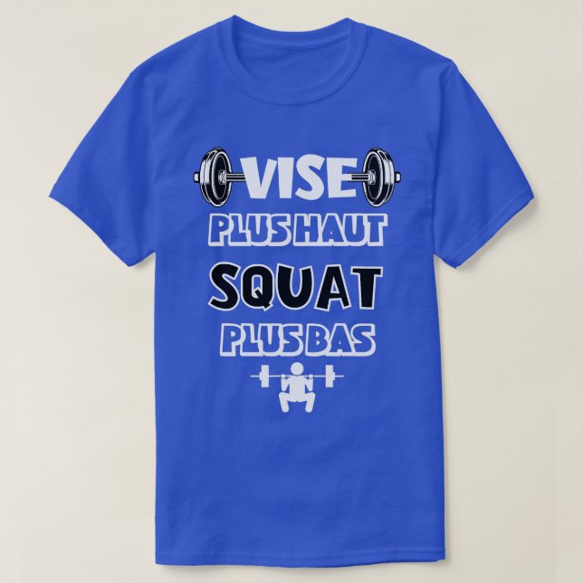 Camiseta Vise Plus op Squat Plus Low Humout Wo (Diseño del anverso)