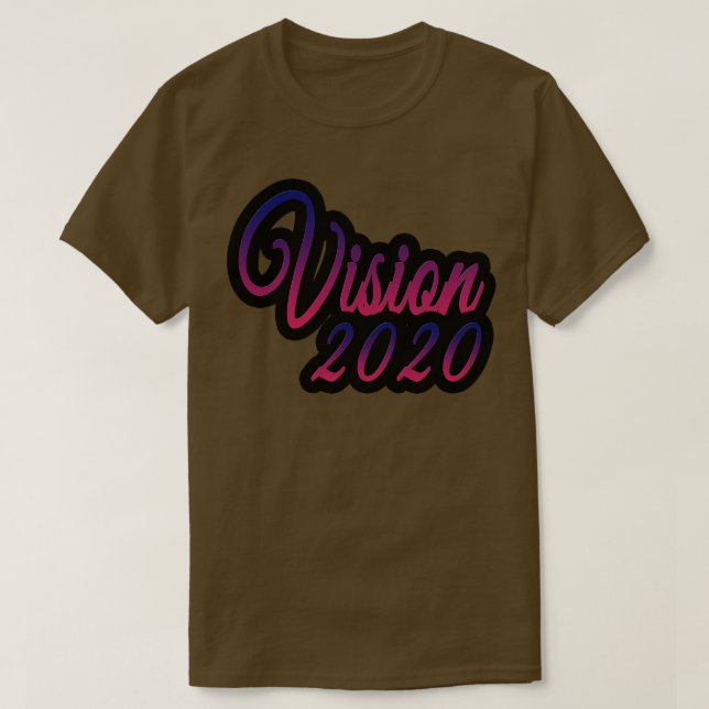 Camiseta Visión 2020 (Diseño del anverso)