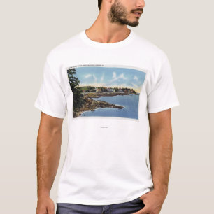 Camiseta Visión a lo largo del punto del océano, hogares