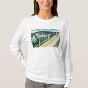 Camiseta Visión a través del río Connecticut