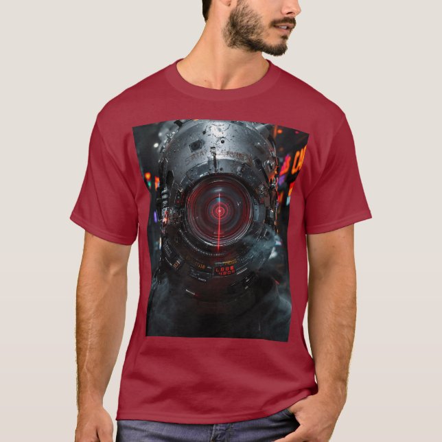 Camiseta Visión cibernética (Anverso)