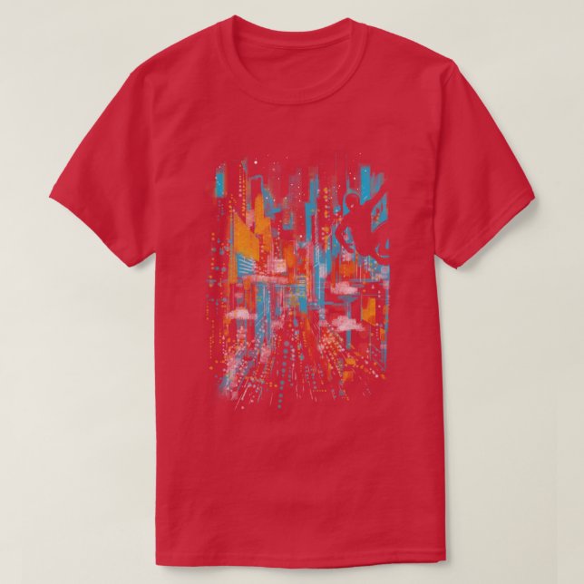 Camiseta visión de araña (Diseño del anverso)