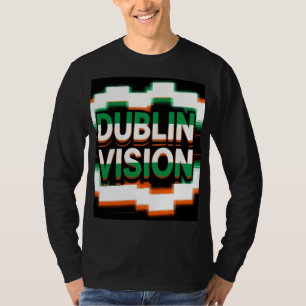 Camiseta Visión de Dublín Pulso de Pixel