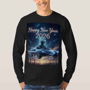 Camiseta Visión de IA: El primer viaje del robot a 2026
