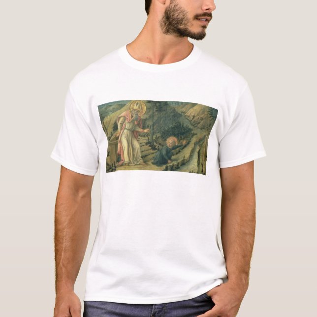 Camiseta Vision de St Augustine, último 1450's (Anverso)