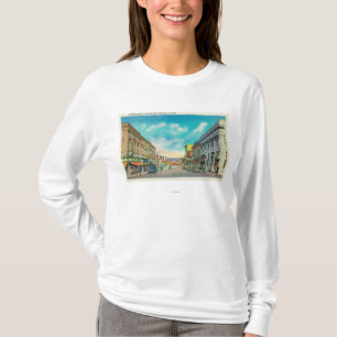 Camiseta Visión del este desde StreetPocatello de centro,