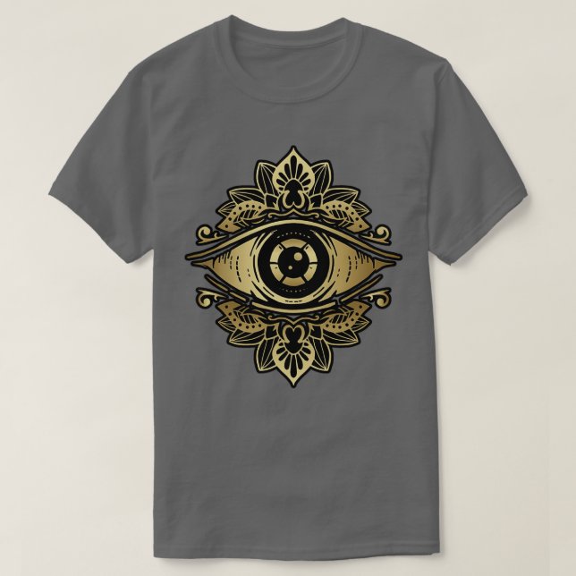 CAMISETA VISIÓN DEL SÍMBOLO DE PROVIDENCIA OCULAR (Diseño del anverso)