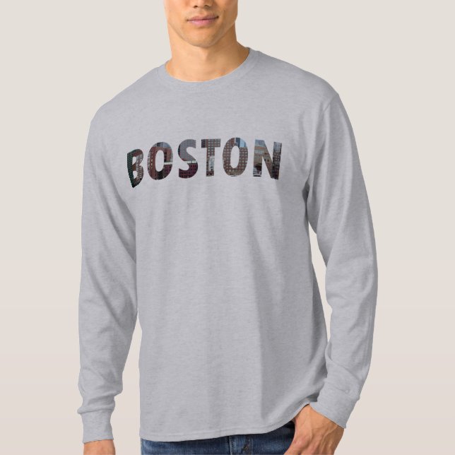 Camiseta Visión desde Boston del sur (en letras). (Anverso)