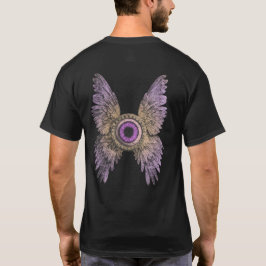 Camiseta Visión Divina Surrealista - Ojo Celestial y Ala