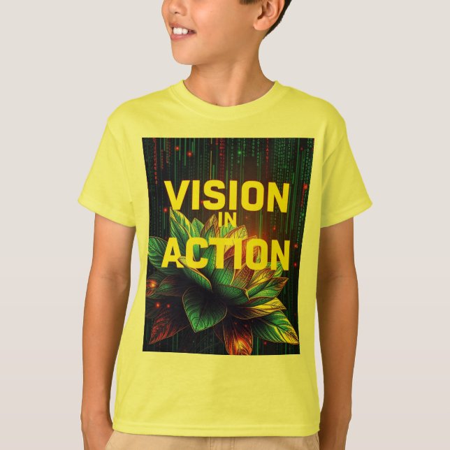 Camiseta Visión En Acción (Anverso)