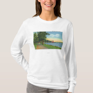 Camiseta Visión escénica a lo largo del lago